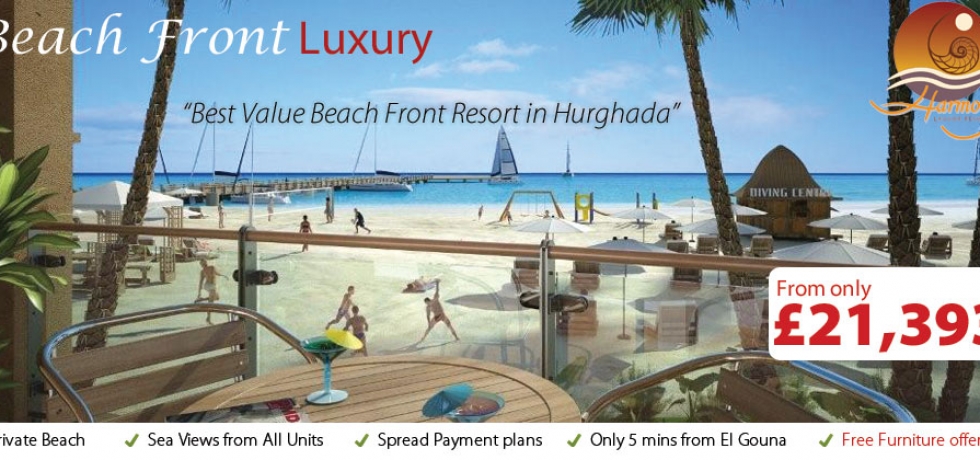 Harmony Lagoon Resort Hurghada beach front property