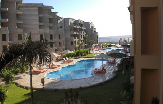 The view from the property