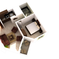 Example 1 bedroom layout